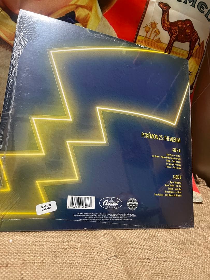 Pokemon 25: The Album Vinyl LP レコード新品未開封