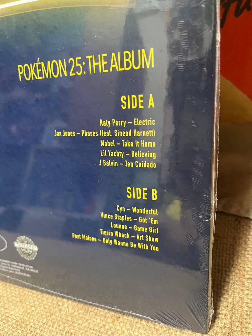 Pokemon 25: The Album Vinyl LP レコード新品未開封