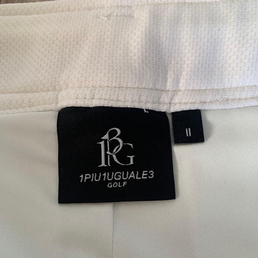 1PIU1UGUALE3 GOLF ホワイト レディースウェア セットアップ