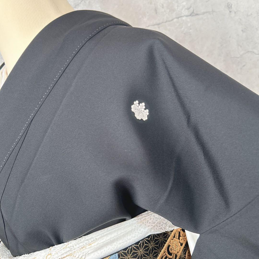 留袖　フルセット　黒留袖　ヤマト謹製　刺繍　豪華　作家物