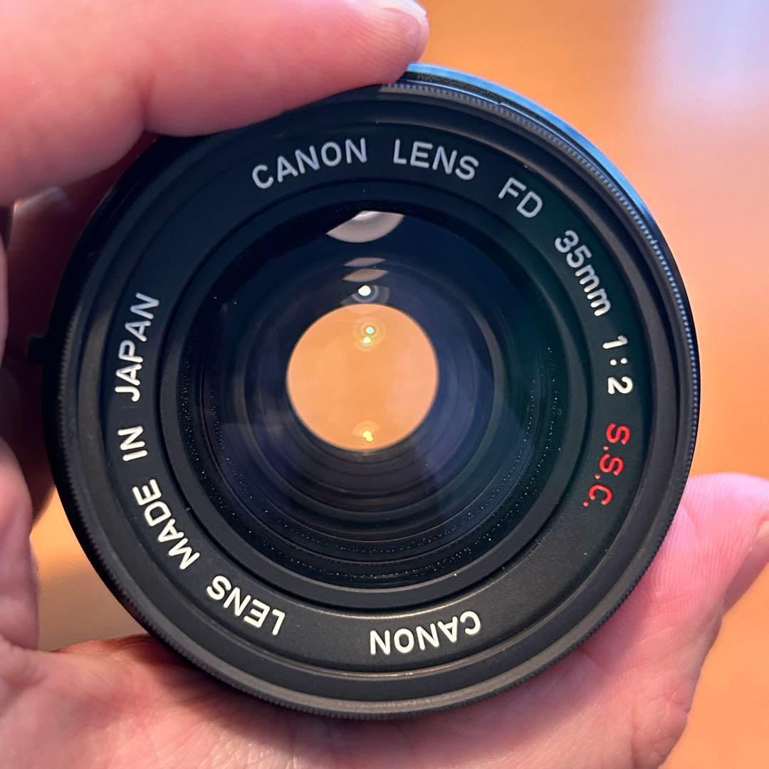 【実用美品】CANON FD 35mm F2 S.S.C.