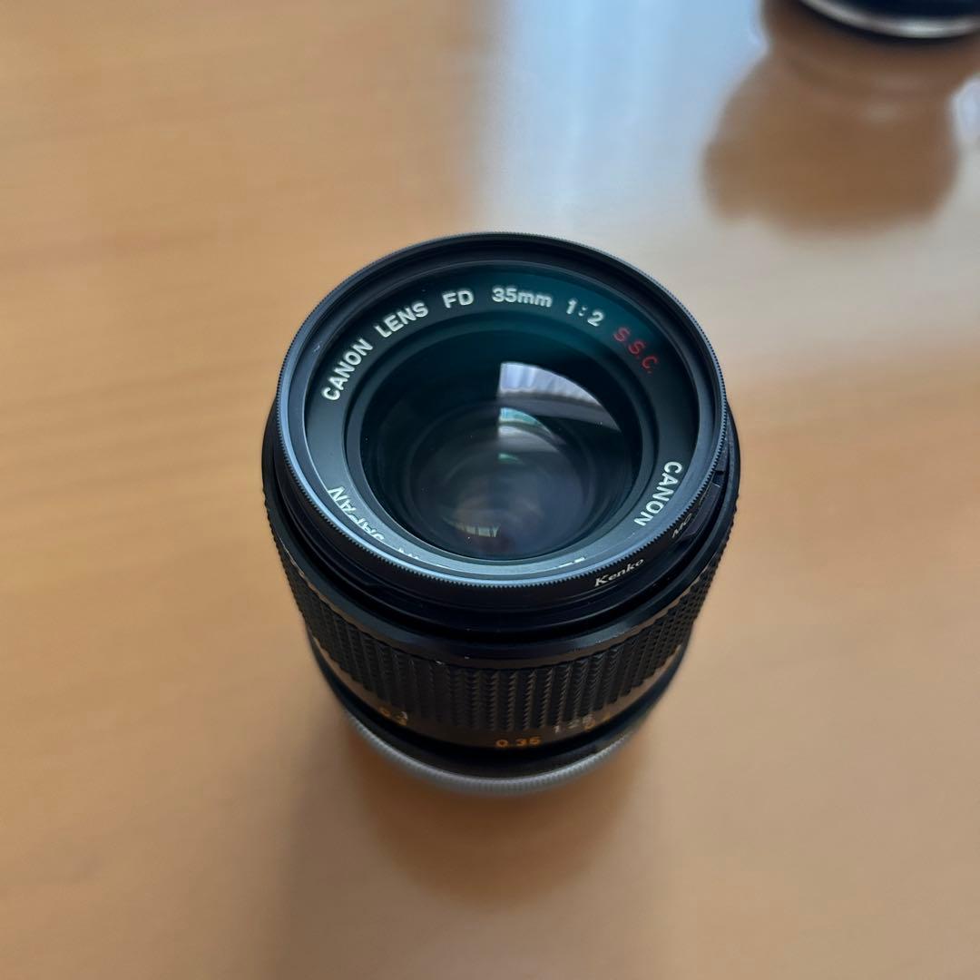 【実用美品】CANON FD 35mm F2 S.S.C.
