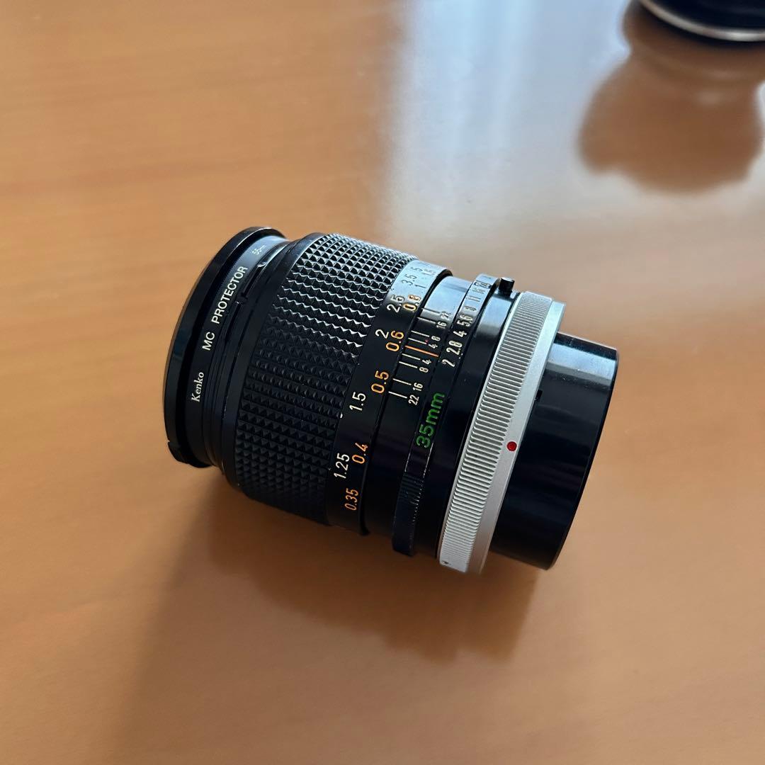 【実用美品】CANON FD 35mm F2 S.S.C.