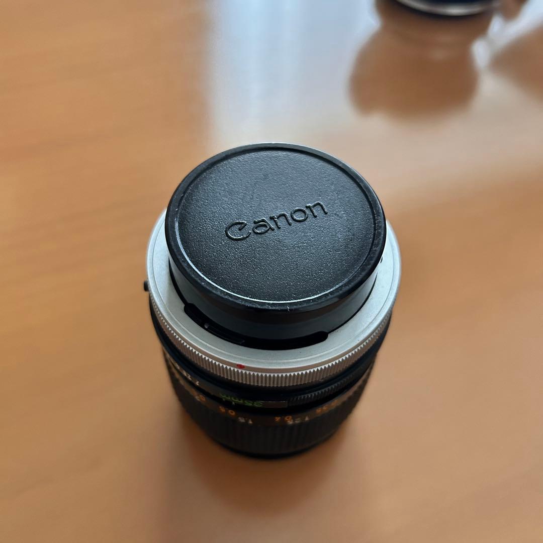【実用美品】CANON FD 35mm F2 S.S.C.