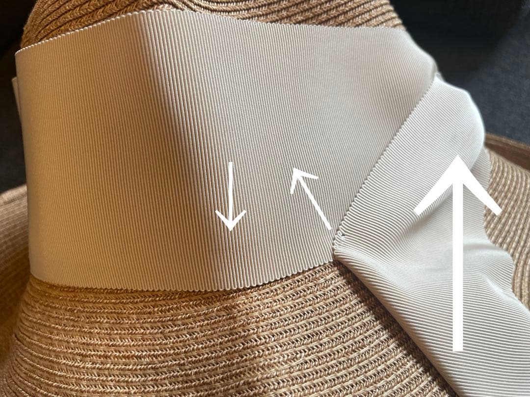 アシーナニューヨーク　Athena Newyork リサコ　ハット　ベージュ