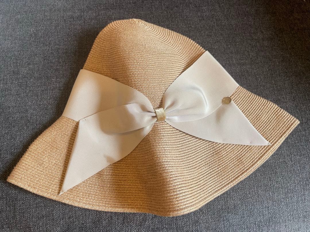 アシーナニューヨーク　Athena Newyork リサコ　ハット　ベージュ