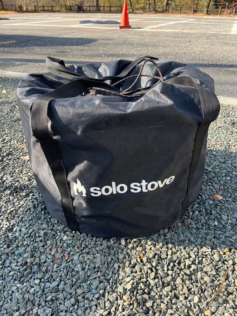 ボンファイア　solo stove 焚き火台 専用収納バッグと焚き火シート付き