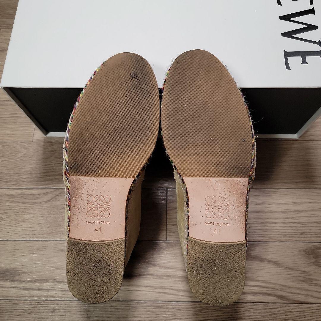 美品 LOEWE・エスパドリーユ