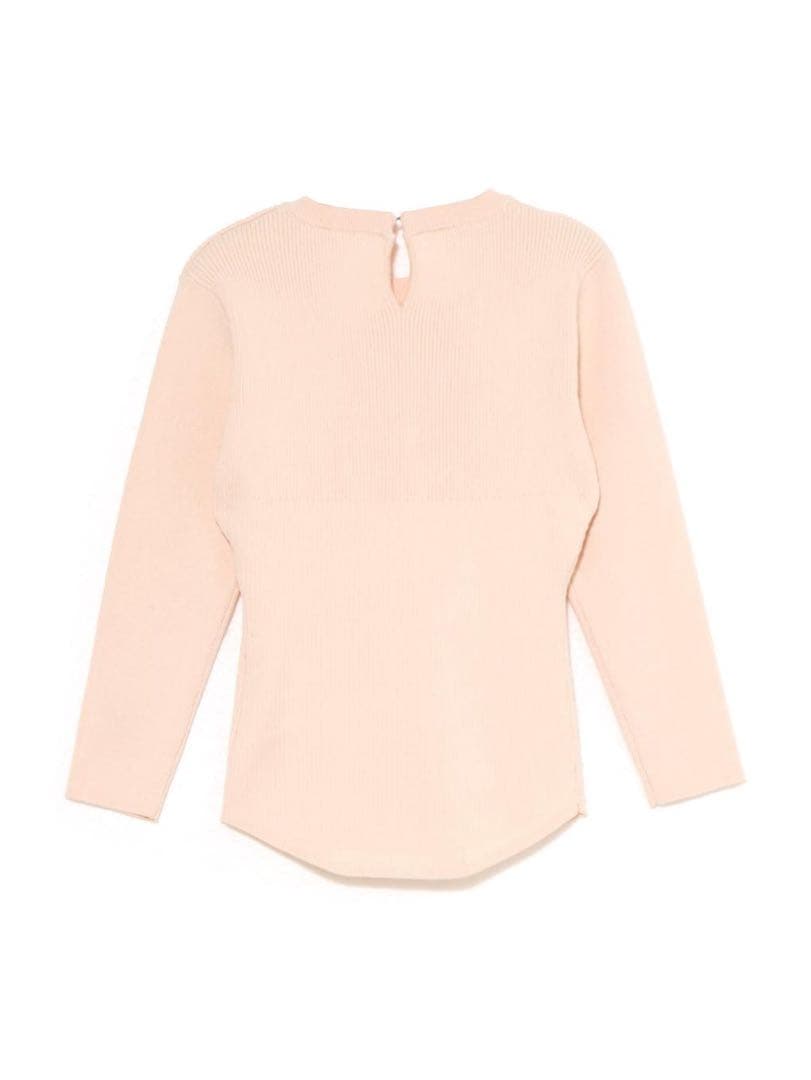 即日発送 ANDMARY Baby ribbon tops ピンク