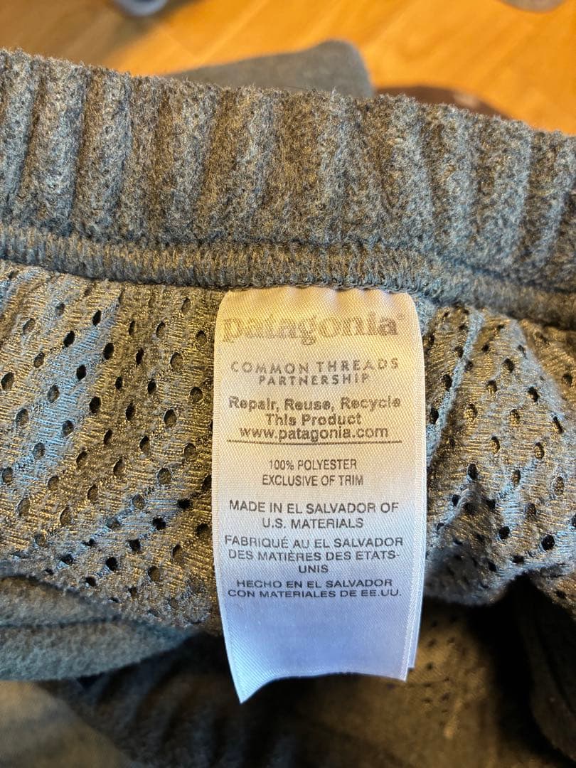 Patagonia Synchilla XS グレー フリースパンツ