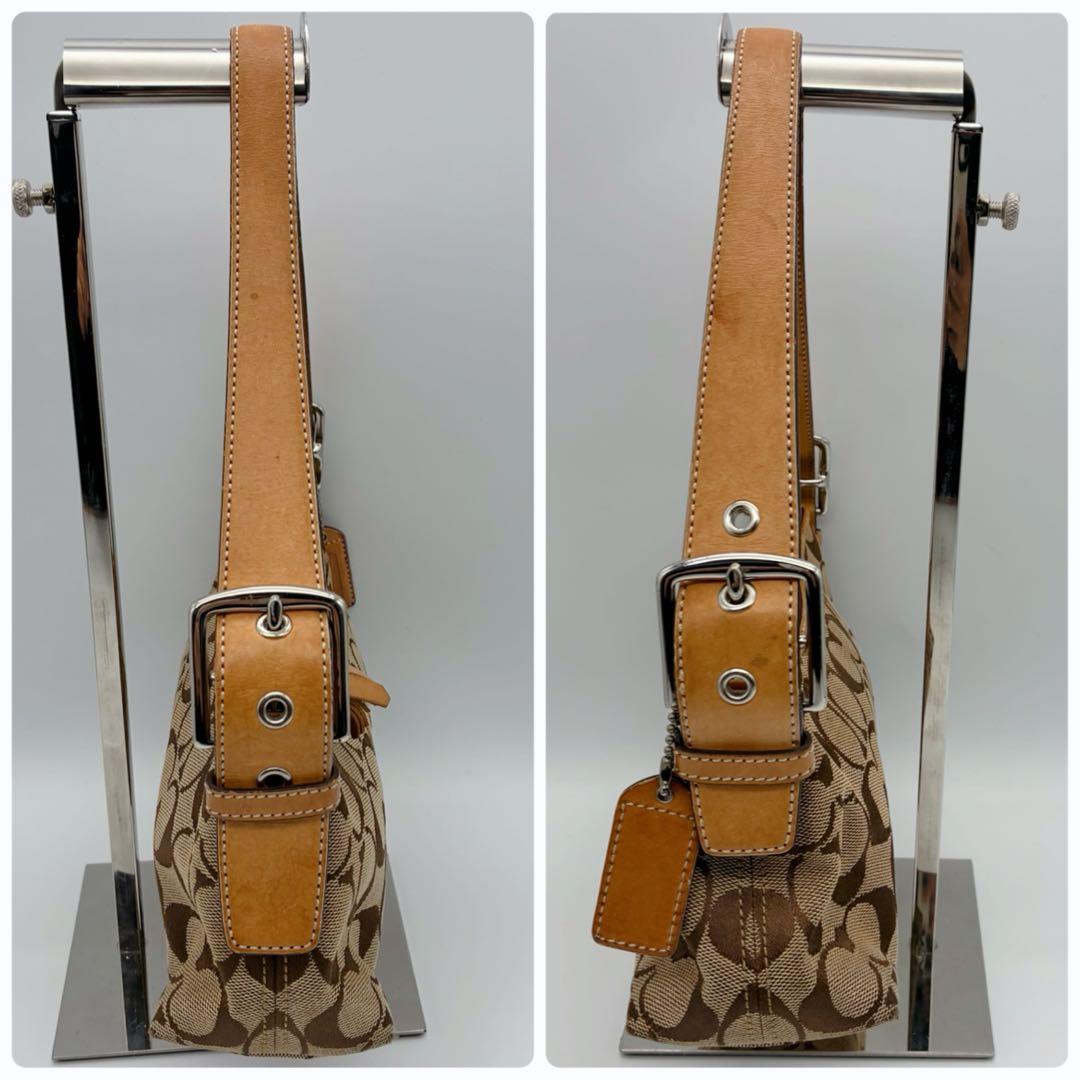 コーチ COACH ワンショルダー アクセサリーポーチ 肩掛け シグネチャー