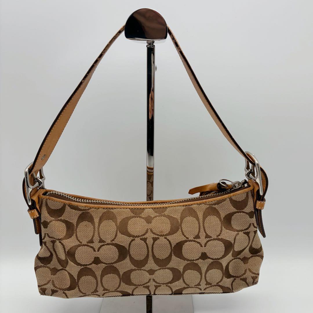 コーチ COACH ワンショルダー アクセサリーポーチ 肩掛け シグネチャー