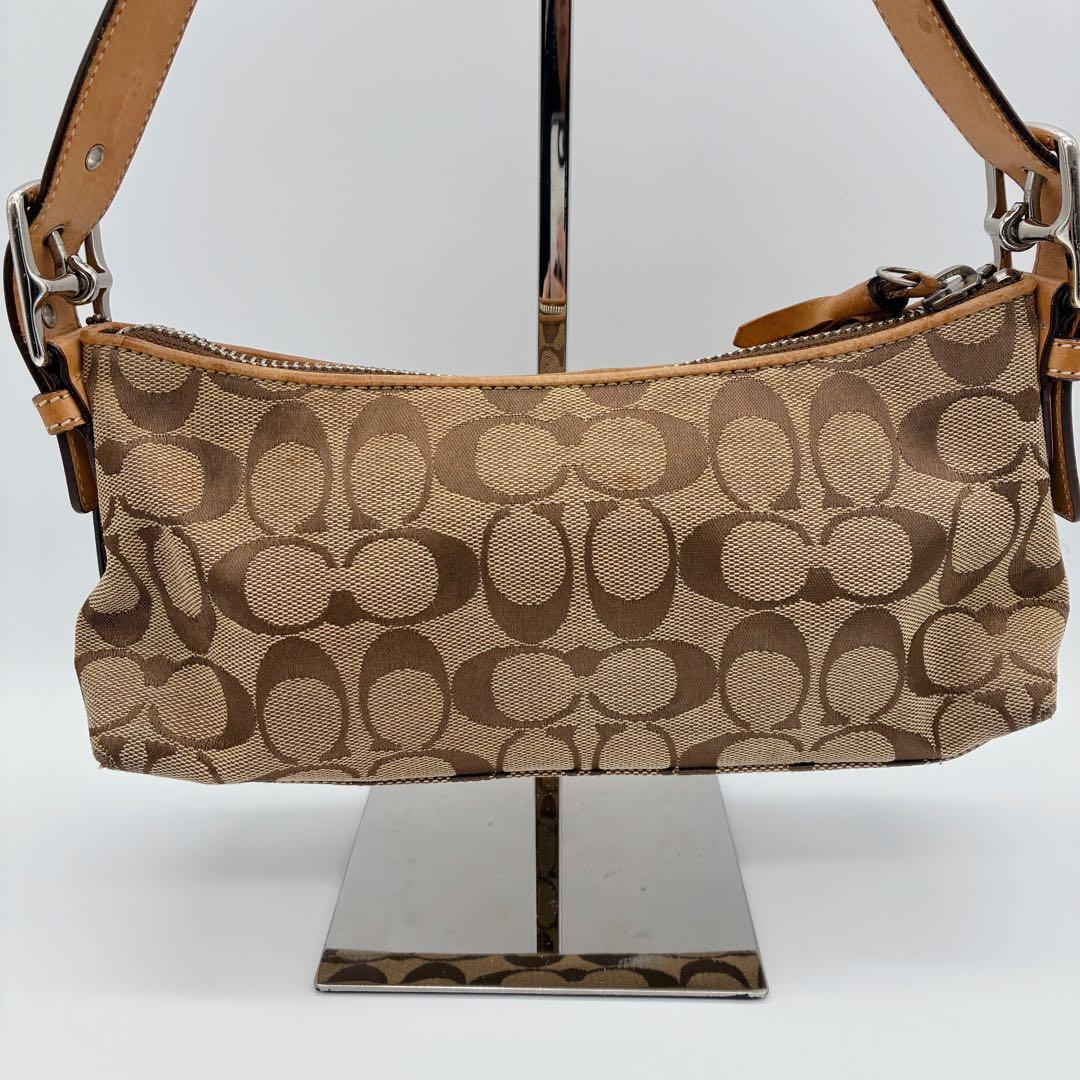 コーチ COACH ワンショルダー アクセサリーポーチ 肩掛け シグネチャー