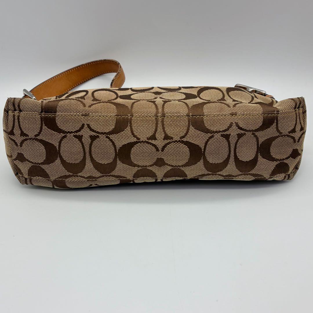 コーチ COACH ワンショルダー アクセサリーポーチ 肩掛け シグネチャー