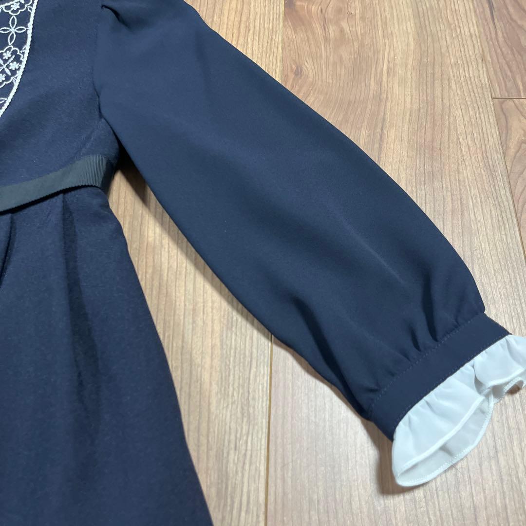 こどもビームス ワンピース 120 女の子 フォーマル 卒園式 入学式 卒服