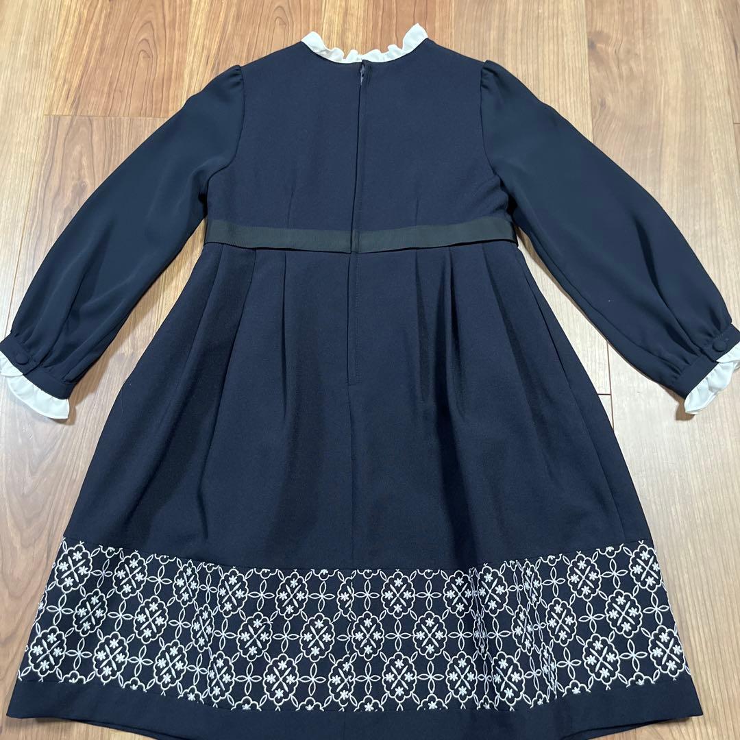 こどもビームス ワンピース 120 女の子 フォーマル 卒園式 入学式 卒服