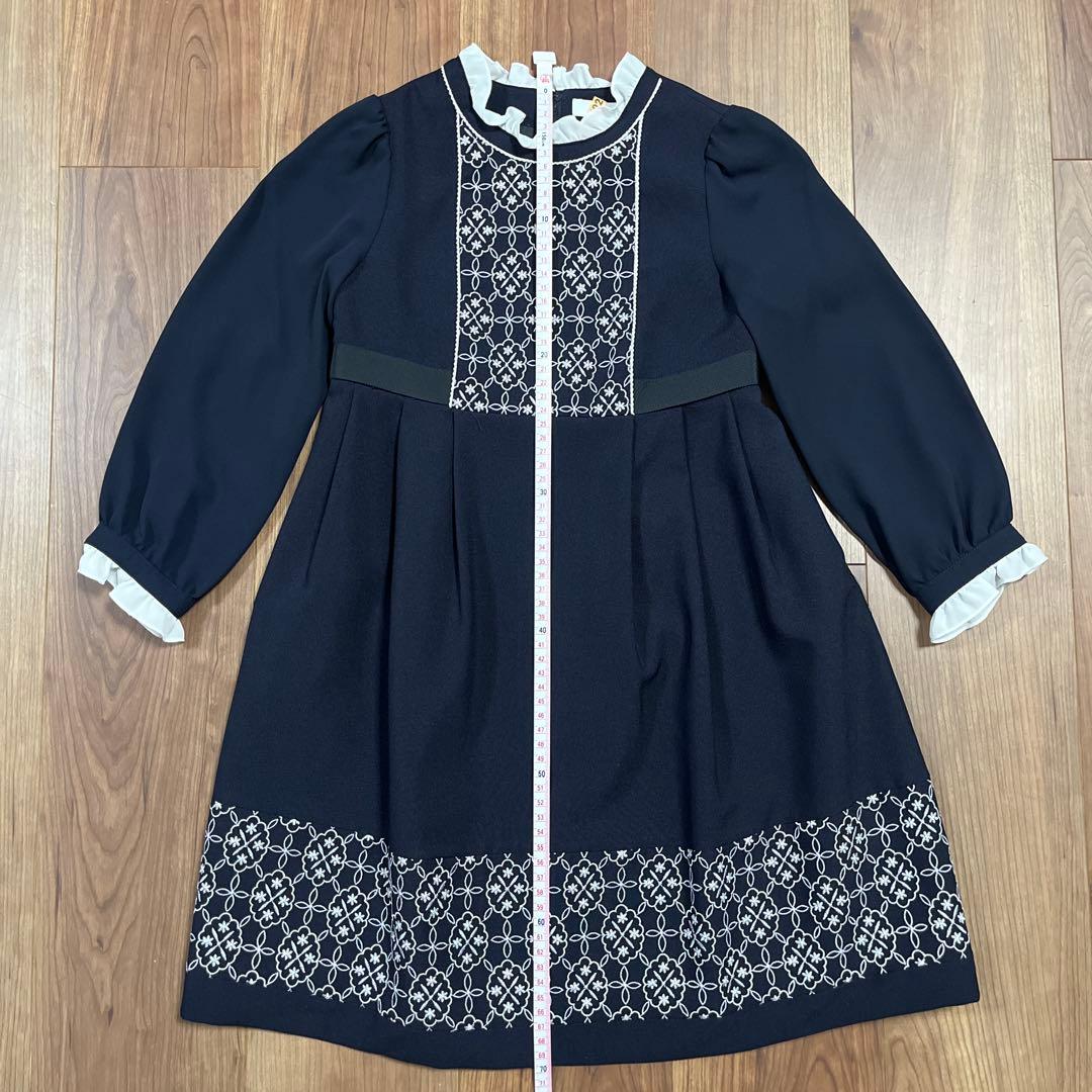 こどもビームス ワンピース 120 女の子 フォーマル 卒園式 入学式 卒服