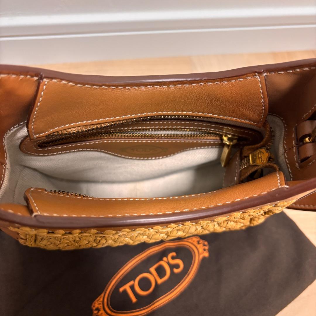 ⭐️最終価格⭐️TOD’S トッズ かごバッグ ショルダーバッグ レザー