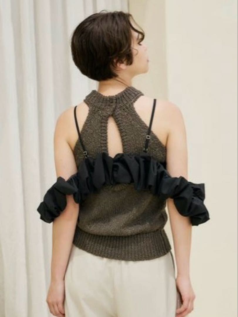 NOTREemor shell silhouette bustier ビスチェ