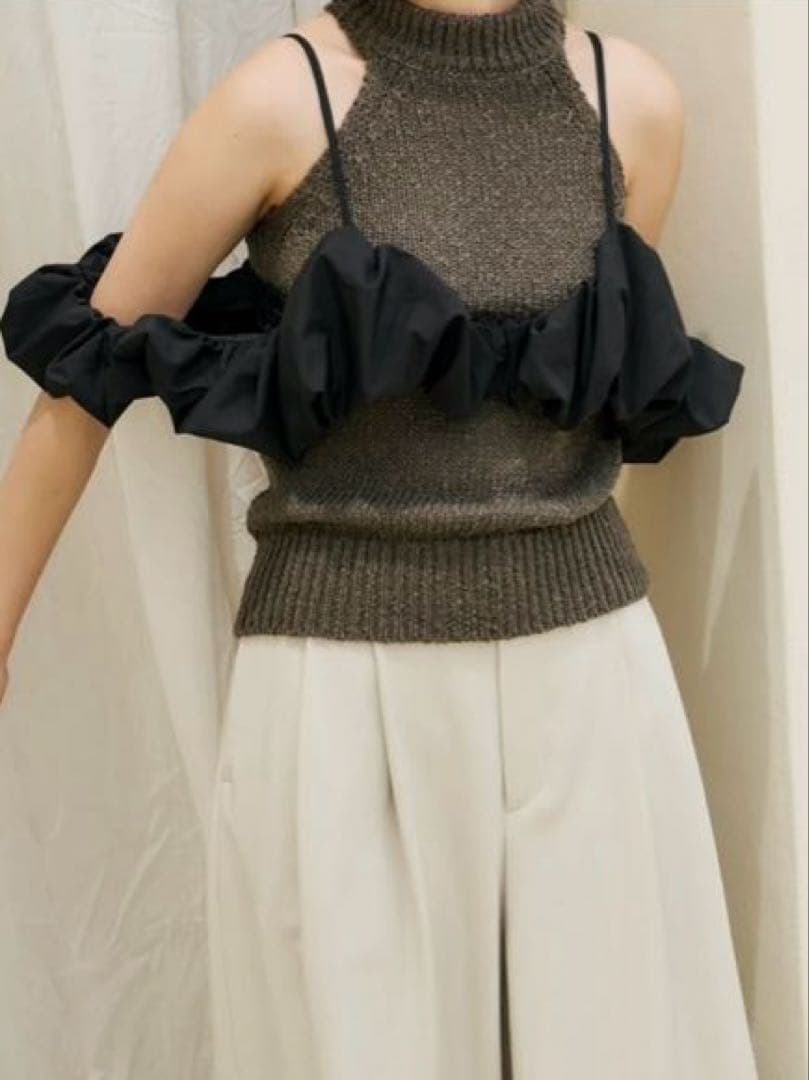 NOTREemor shell silhouette bustier ビスチェ