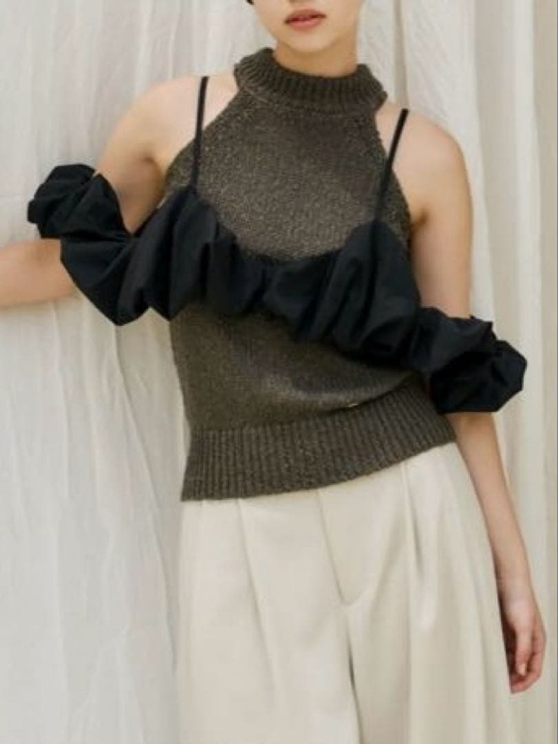 NOTREemor shell silhouette bustier ビスチェ