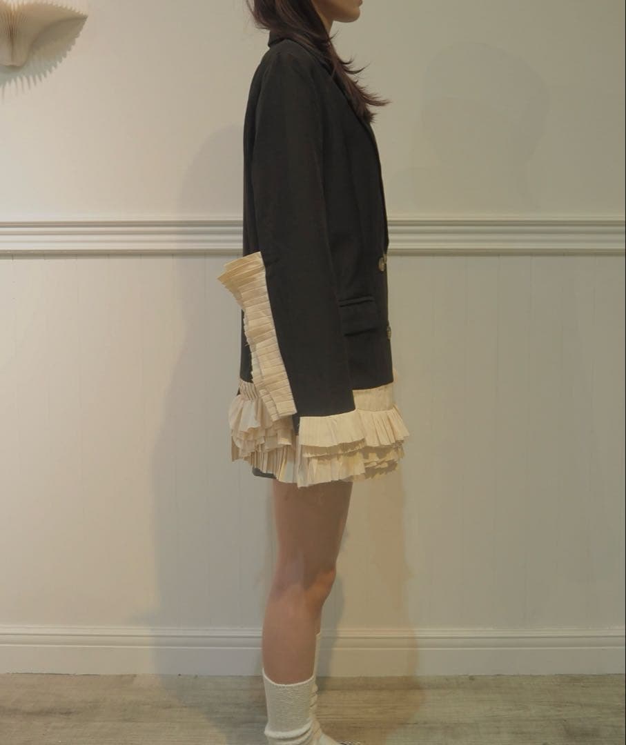 LA POMME petit （ラポミ プチ）プリンセスレースフリルジャケット