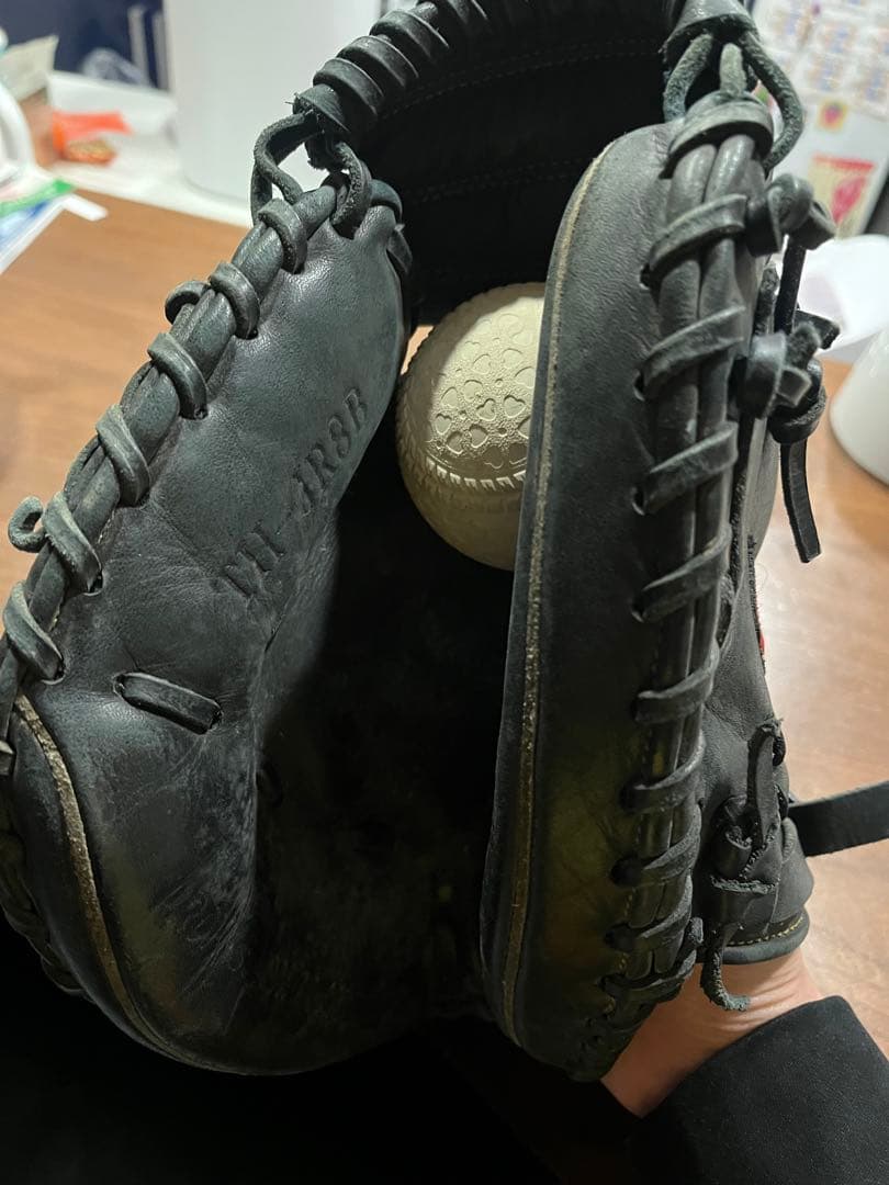 キャッチャーミット少年野球、左利き(右手用)ハタケヤマ