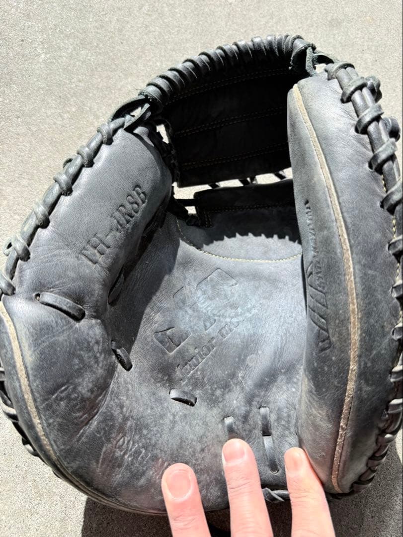 キャッチャーミット少年野球、左利き(右手用)ハタケヤマ