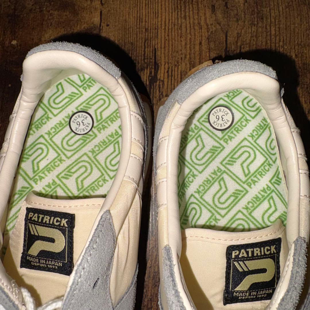 極美品　PATRICK スニーカー 23cm 厚底　パトリック　ジャイロ　ツイル