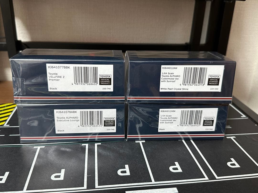 HJ Toyota ALPHARD&VELLFIRE 4台セット
