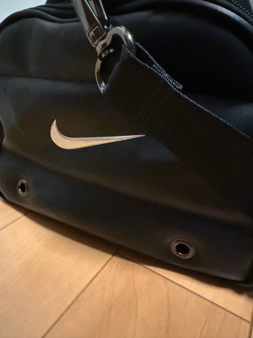【激レア】NIKE レザー キルティング ボストンバッグ 2way ゴルフバッグ