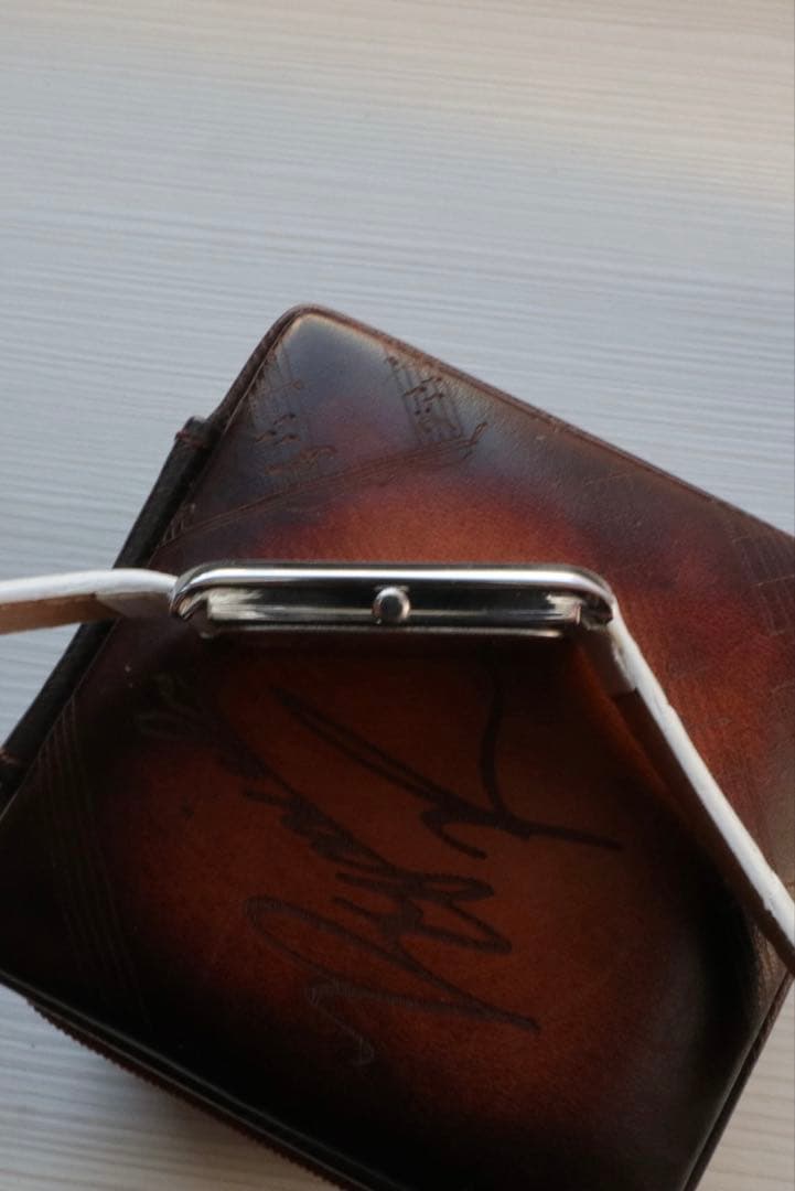 SEIKO tank 白×銀 レクタンギュラー 稼働品