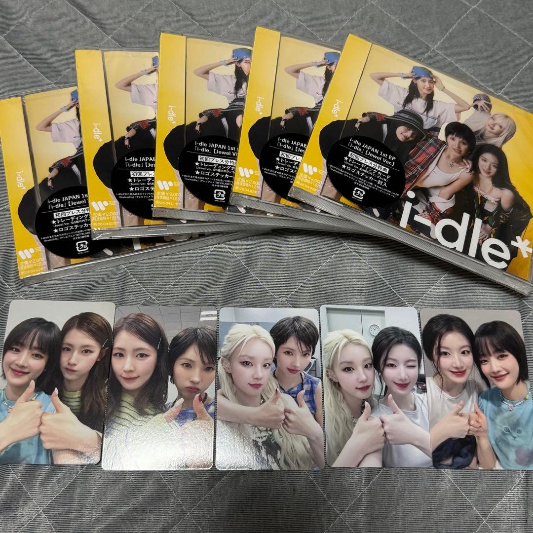 i-dle JAPAN 1st EP 日本FC限定 CD トレカ アイドゥル