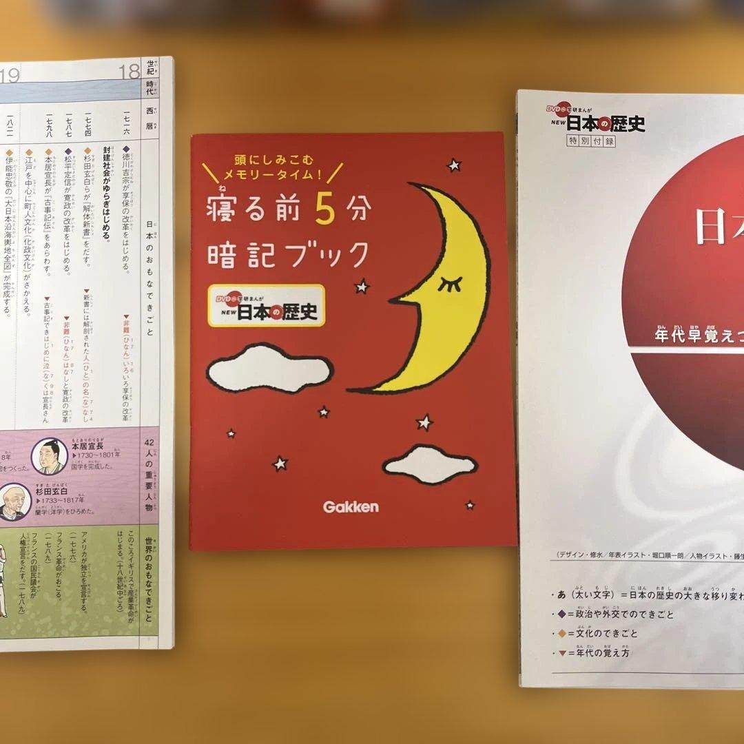 学研まんが NEW日本の歴史 DVD付 特典3点付　12巻 全巻 セット 箱付