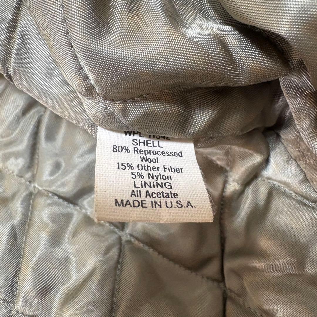 80s Golden Bear レザースタジャン ブラウン 革タグ 米国製