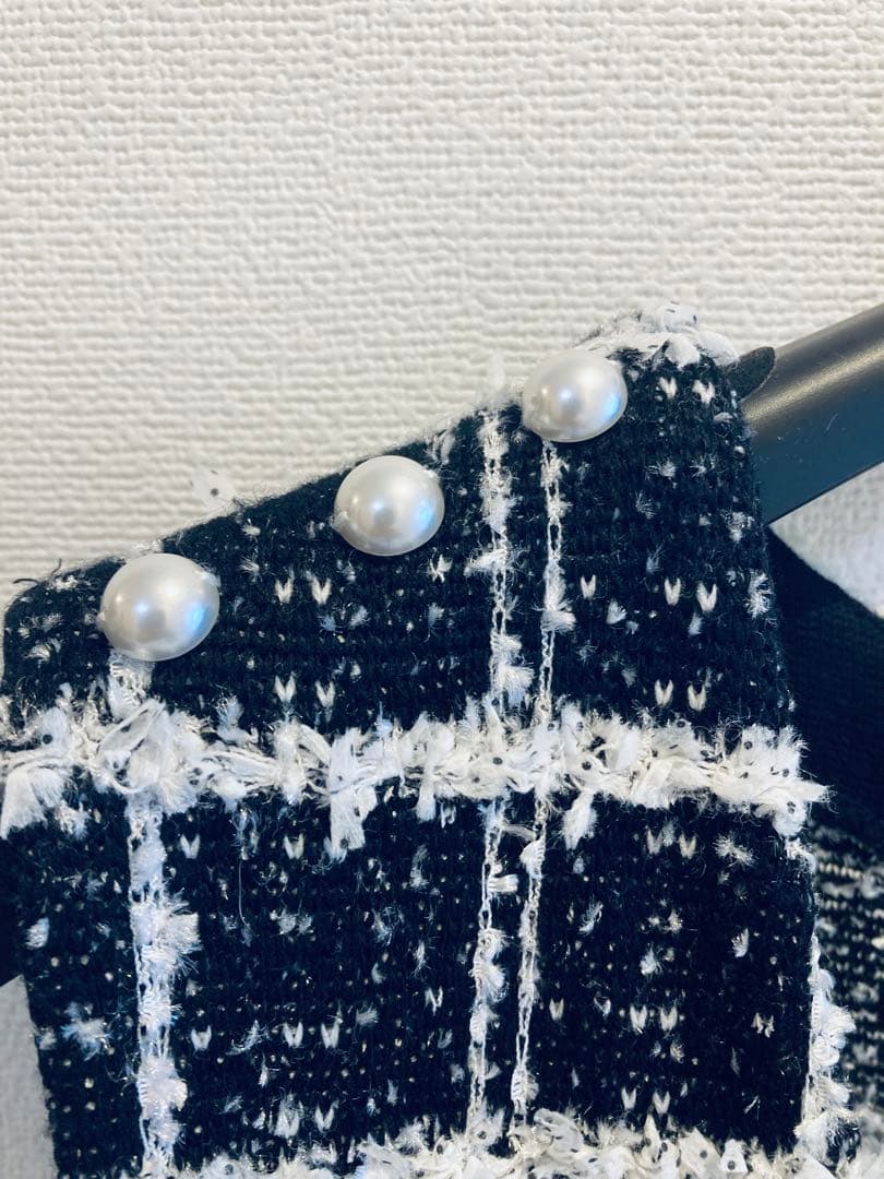 René チェック柄　36 ジャンパースカート