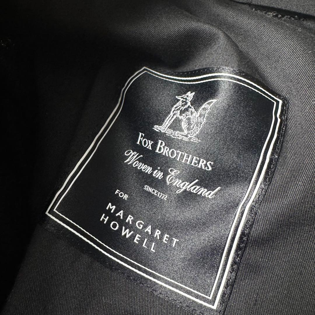 【24年モデル】マーガレットハウエル Fox Brothers スラックス L