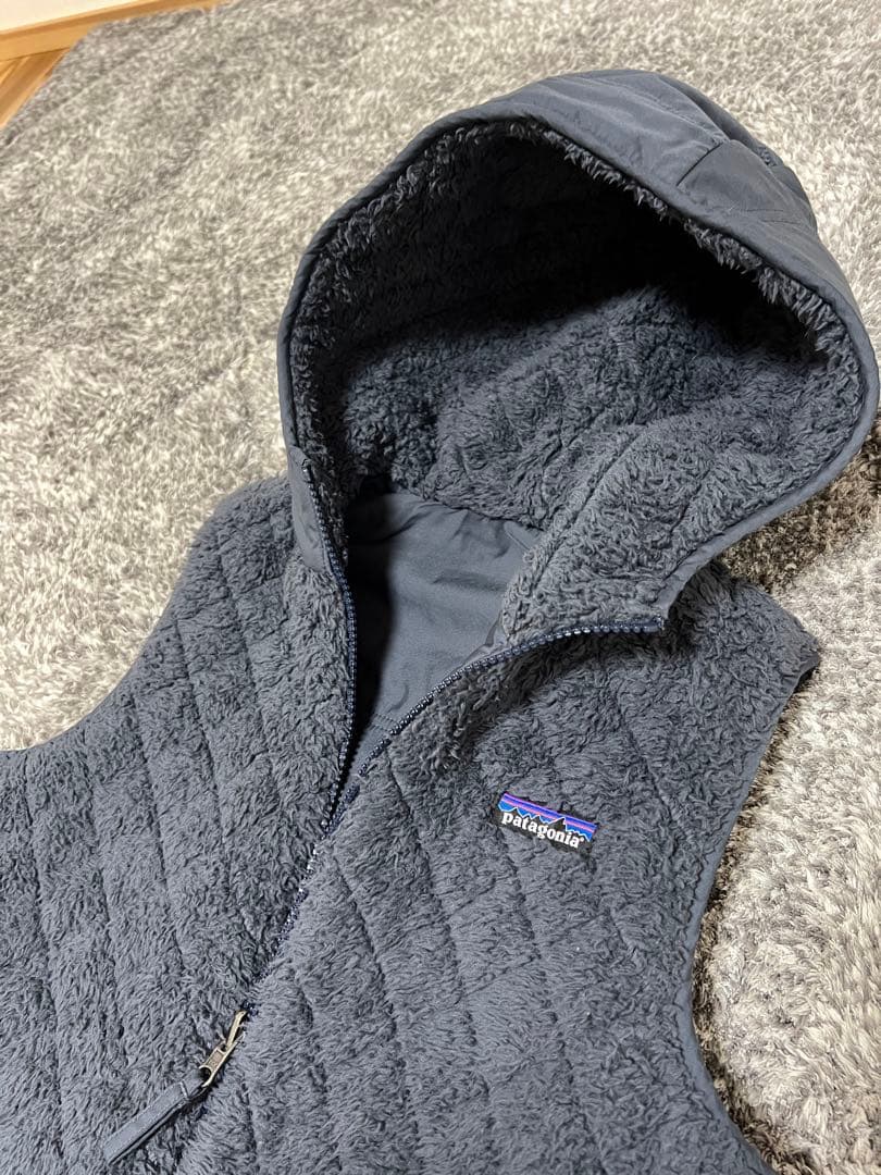 週末お値下げ中❗️パタゴニア ベスト リバーシブル　ロスガトスフーデッドベストボア