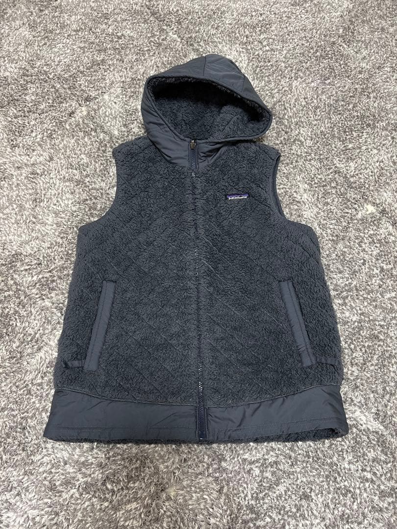 週末お値下げ中❗️パタゴニア ベスト リバーシブル　ロスガトスフーデッドベストボア