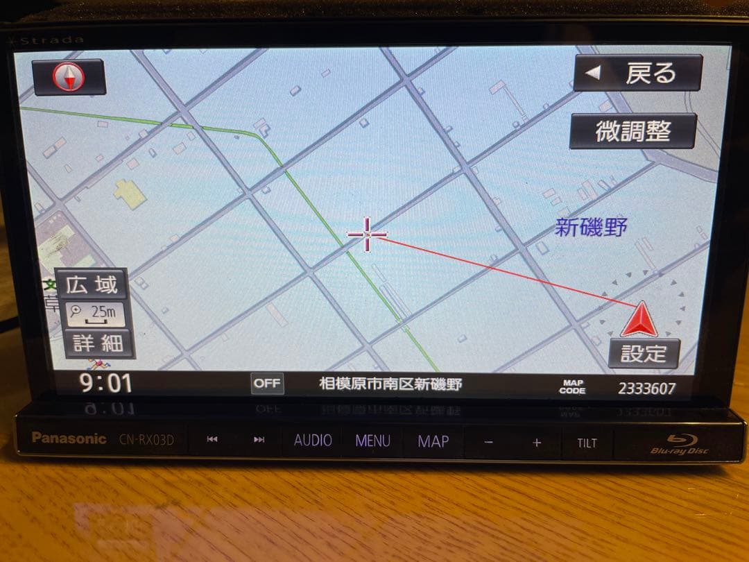 Panasonic CN-RX03D ストラーダ