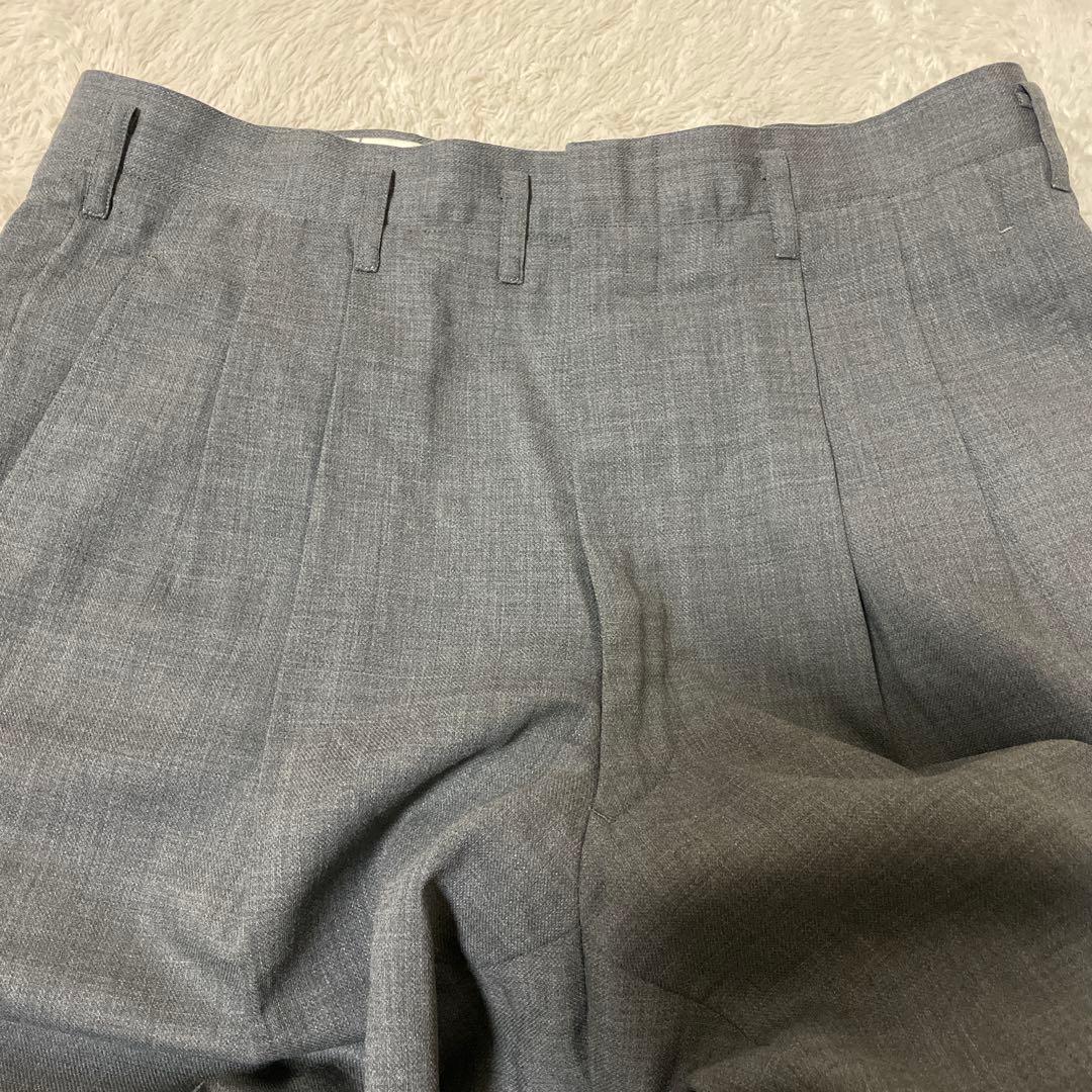 【美品】Ermenegildo Zegna　セットアップ　グレー　AB6 L相当