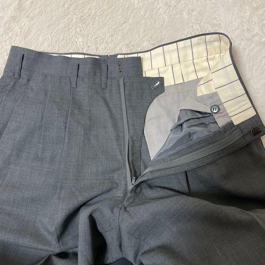 【美品】Ermenegildo Zegna　セットアップ　グレー　AB6 L相当