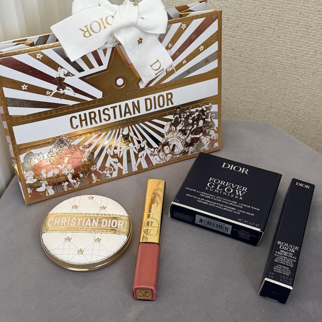 DIORセット フォーエヴァー グロウ ルミナイザー 限定品&リップティント