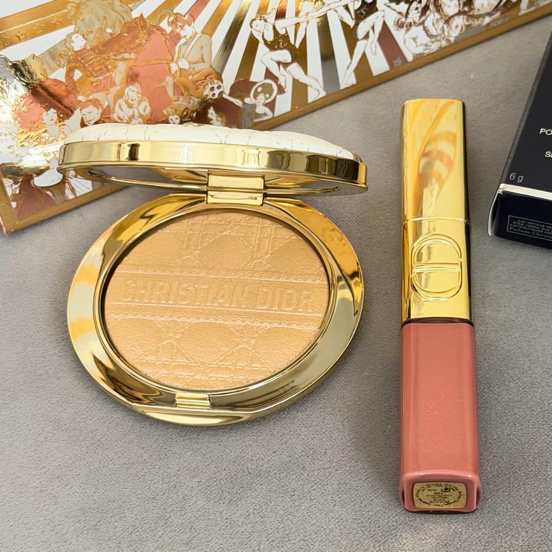 DIORセット フォーエヴァー グロウ ルミナイザー 限定品&リップティント