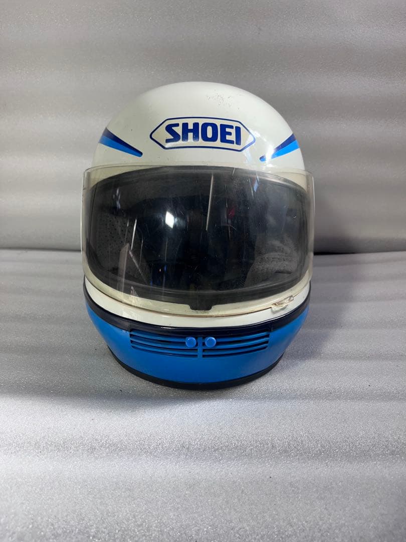 SHOEI フルフェイスヘルメット シールドバイザー　付き　当時物　ビンテージ