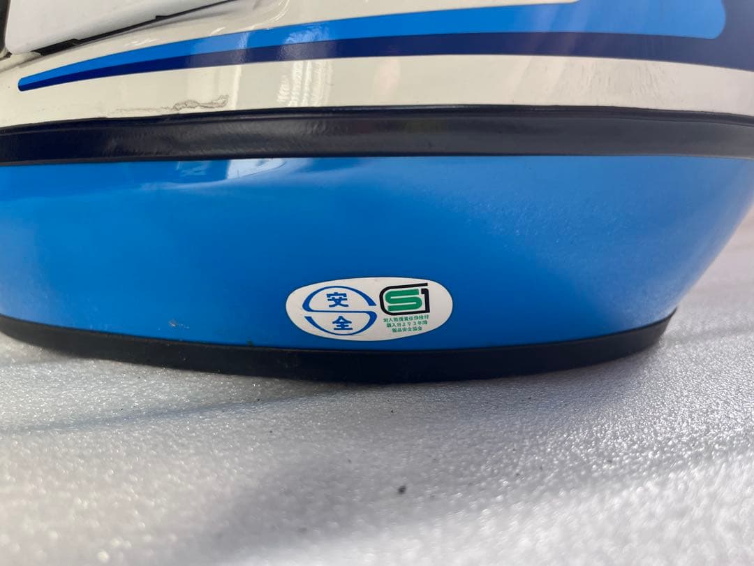 SHOEI フルフェイスヘルメット シールドバイザー　付き　当時物　ビンテージ