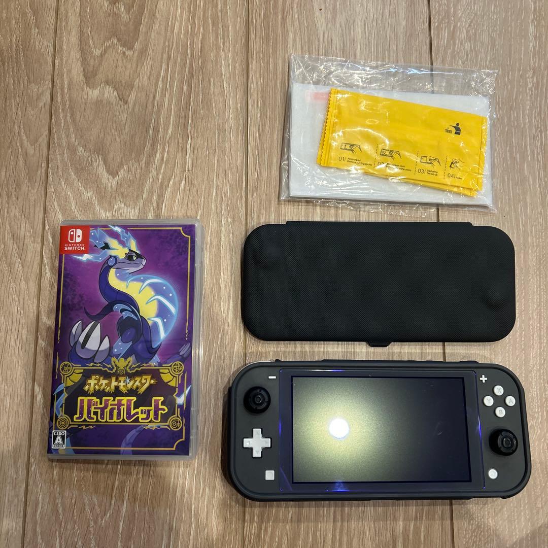 Nintendo Switch Lite グレー2023製 セット