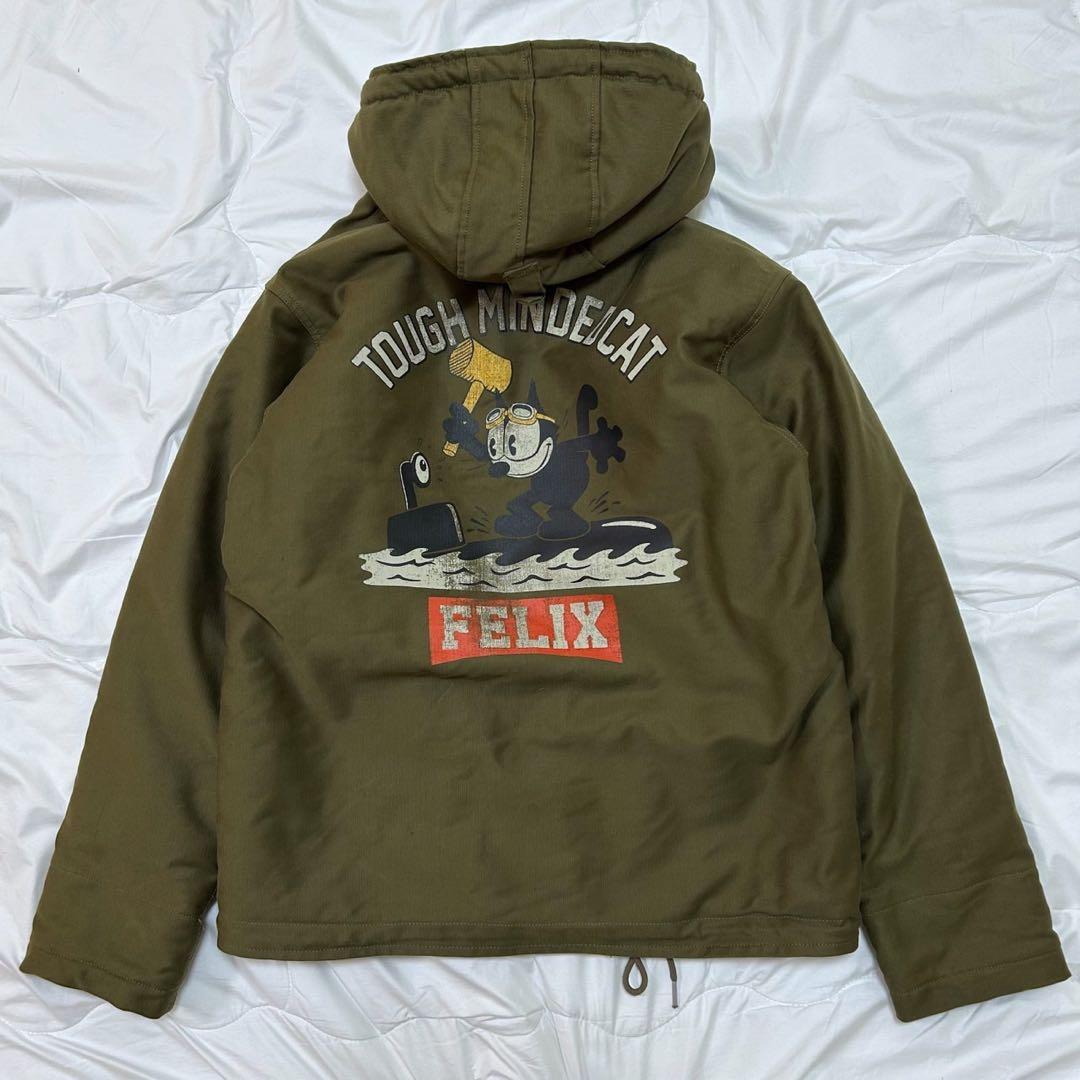 美品 TOYS McCOY トイズマッコイ FELIX N-1 コート カーキ