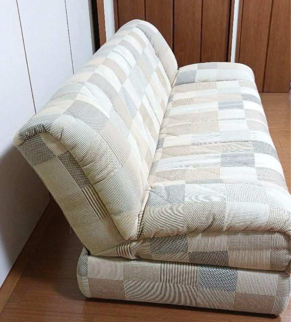 美品　フクラ　ソファベッド　S307 3人掛ソファ　24万