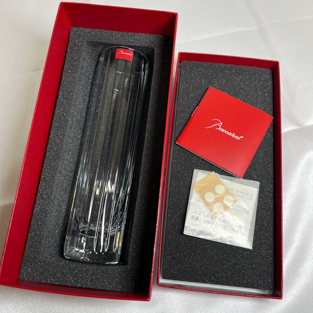 Baccarat バカラ ハーモニー フラワーベース 花瓶 一輪挿し 未使用